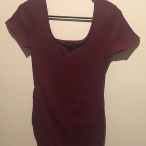 Burgundy Wild Fable mini dress